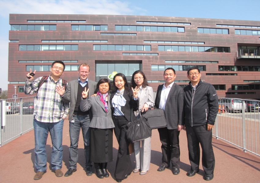 我司邀请客户到丹麦阿拉进行访问交流